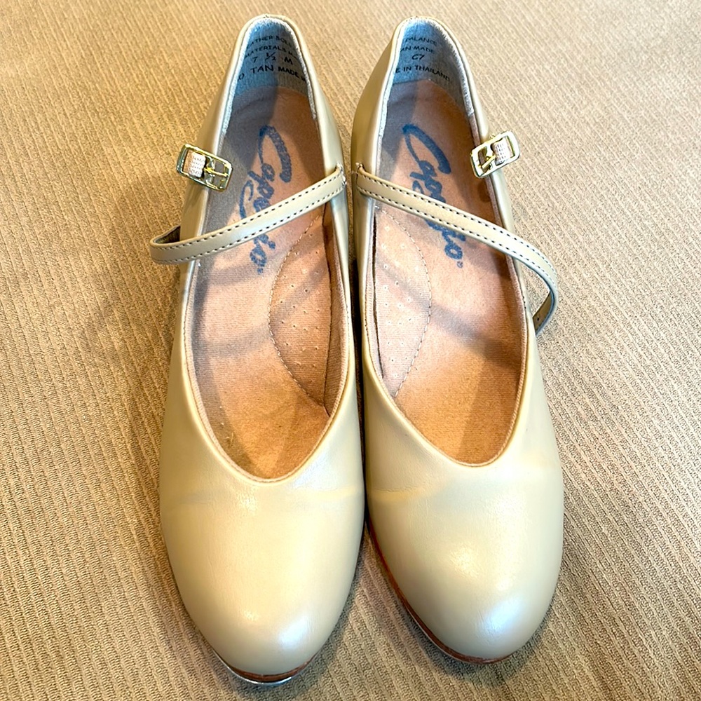 Capezio Tan Tap Shoes